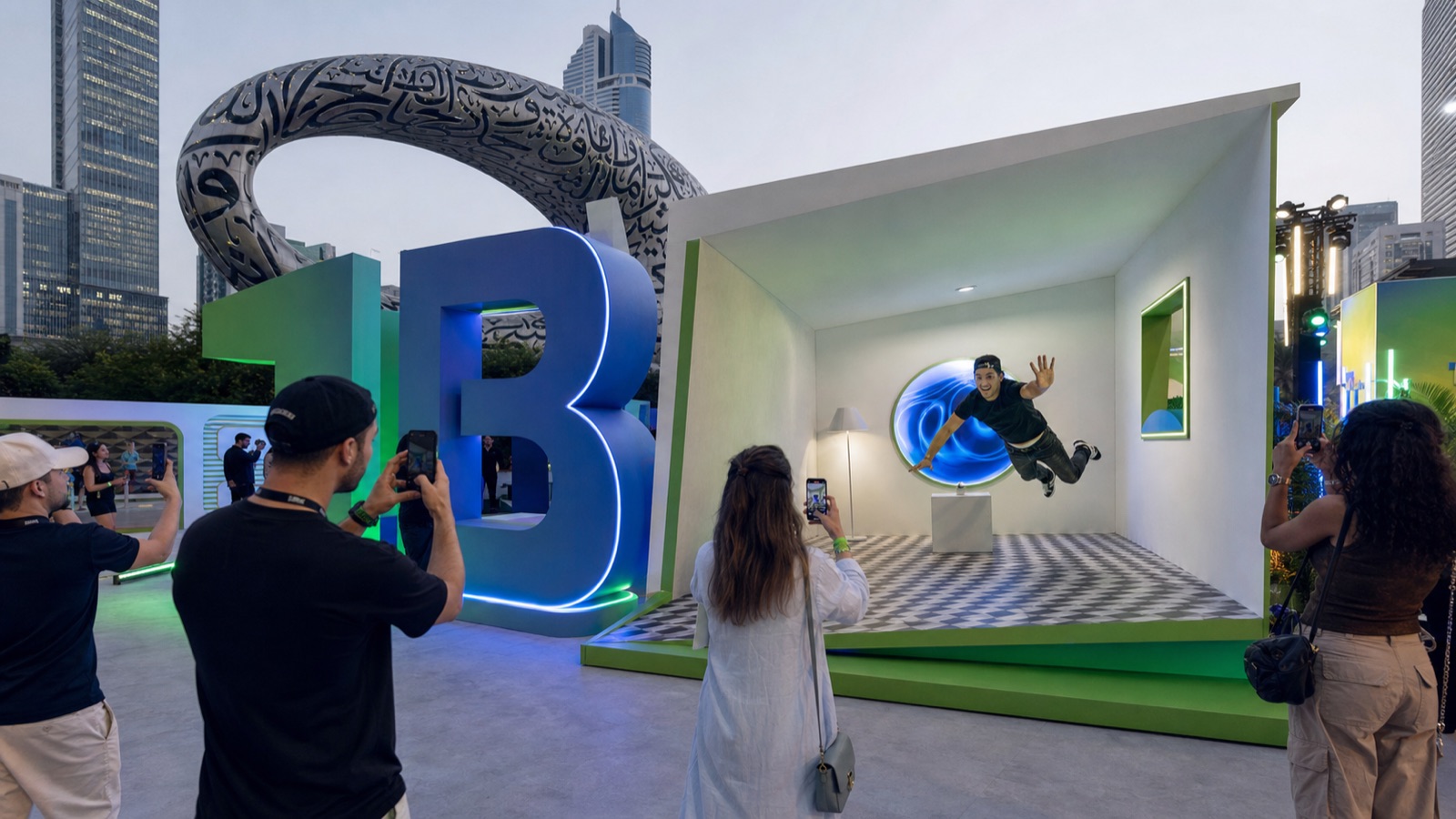 Illusion booth — concept